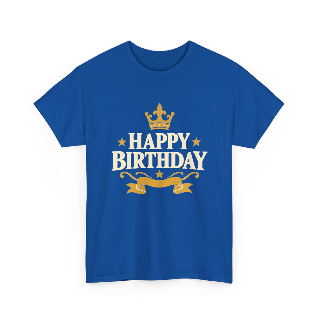 Royal Crown Happy Birthday shirt – Gildan tee by Happywear