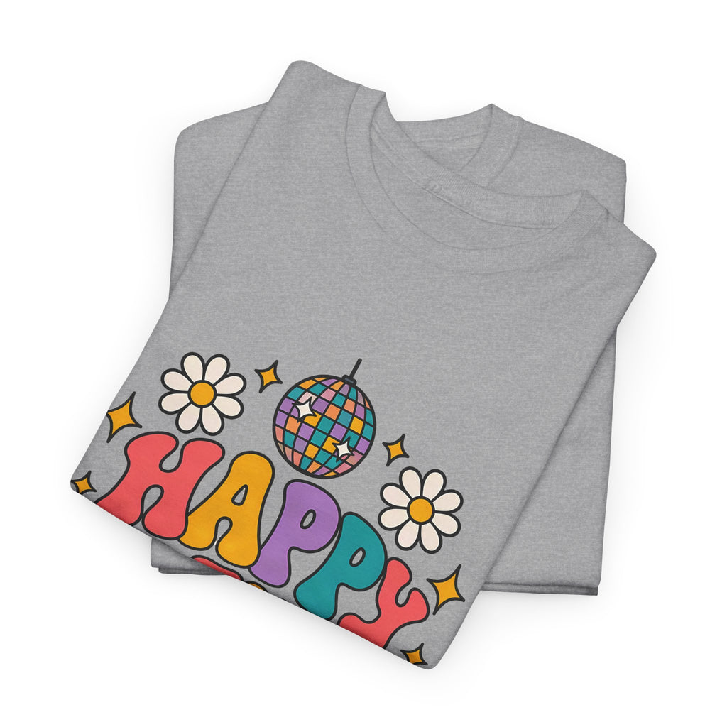 Groovy Disco Happy Birthday Tee