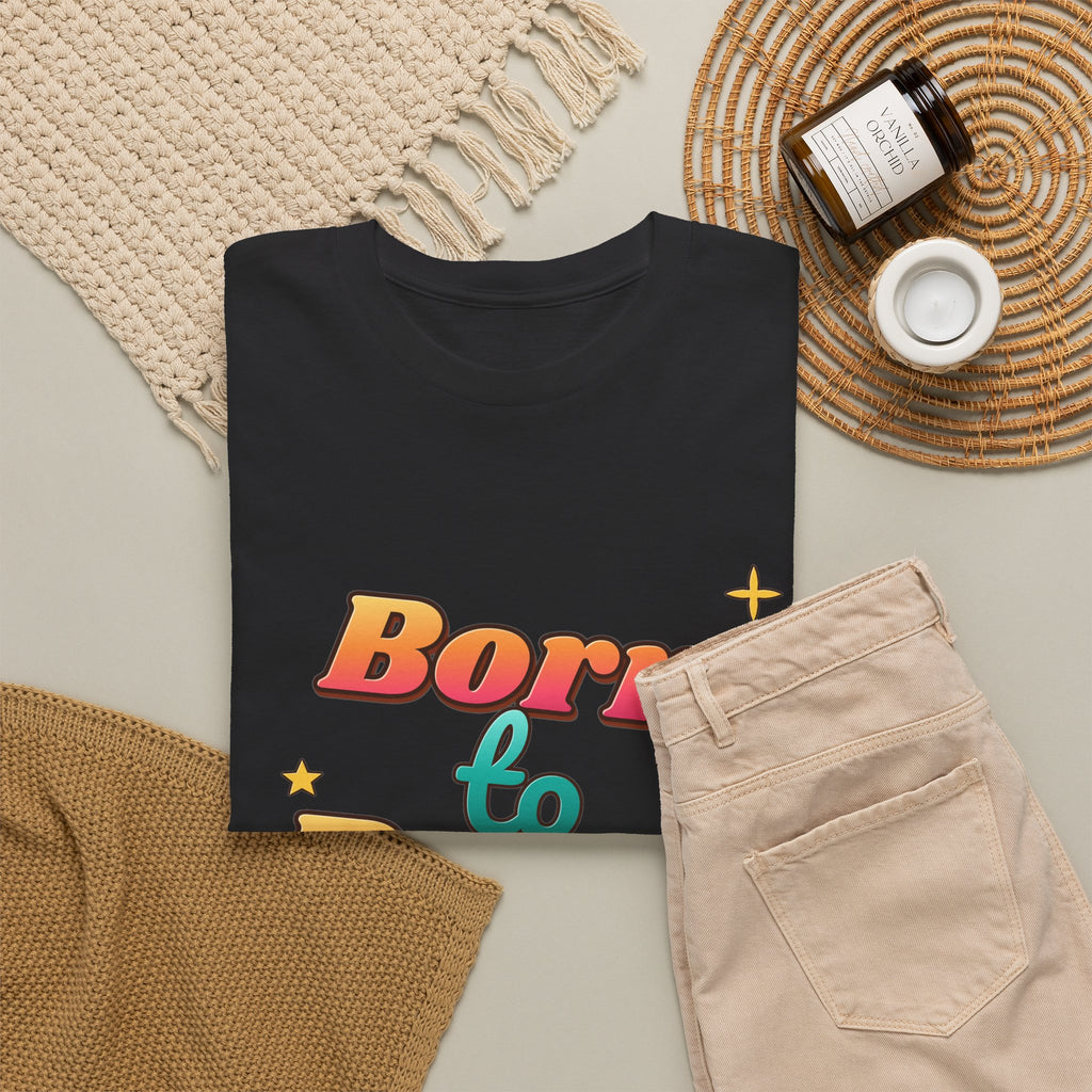 Born to Party Retro 70s Sunset birthday shirt – Gildan tee by Happywear