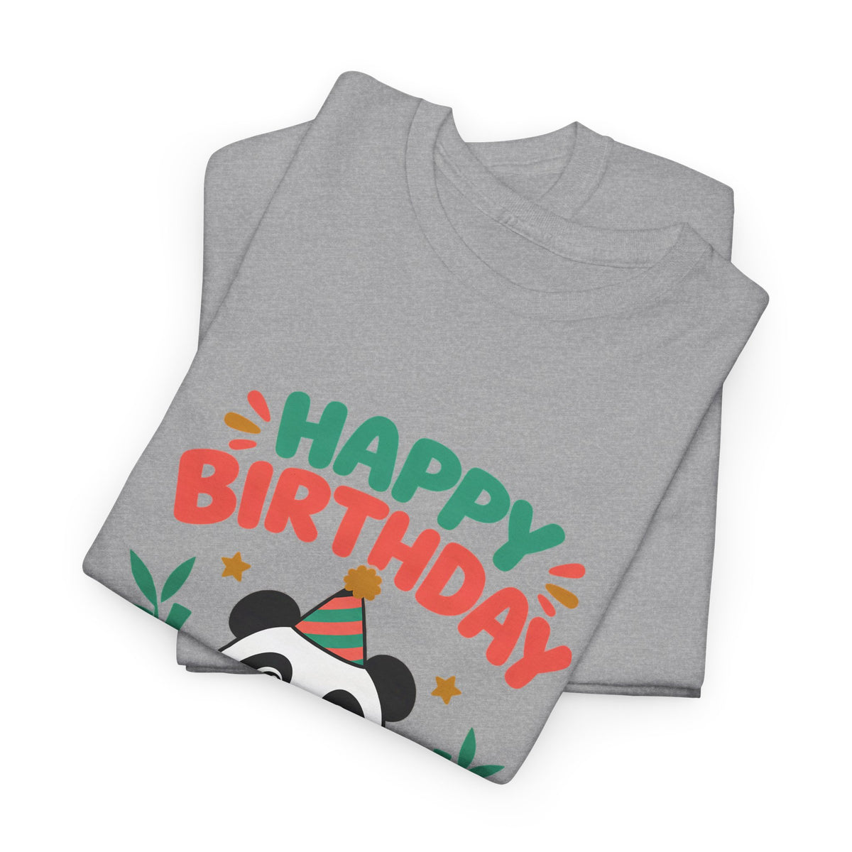 Panda Happy Birthday Tee