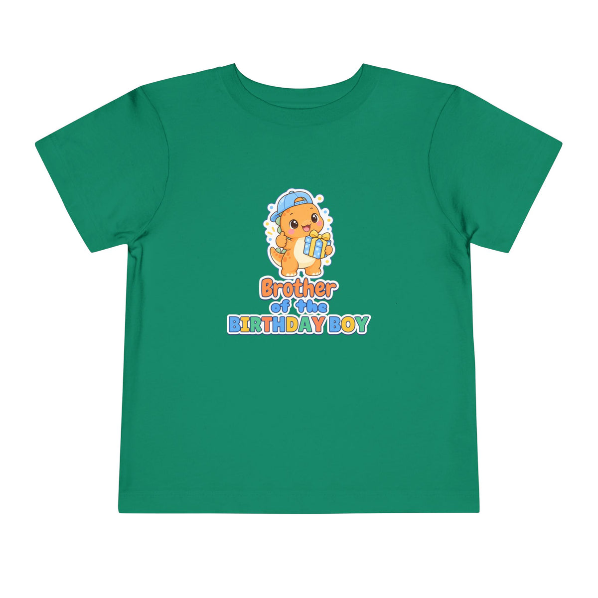 Brother of the Birthday Boy Dino birthday shirt – toddler Gildan tee by Happywear