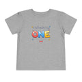 ONE First Birthday Balloon birthday shirt – toddler Gildan tee by Happywear