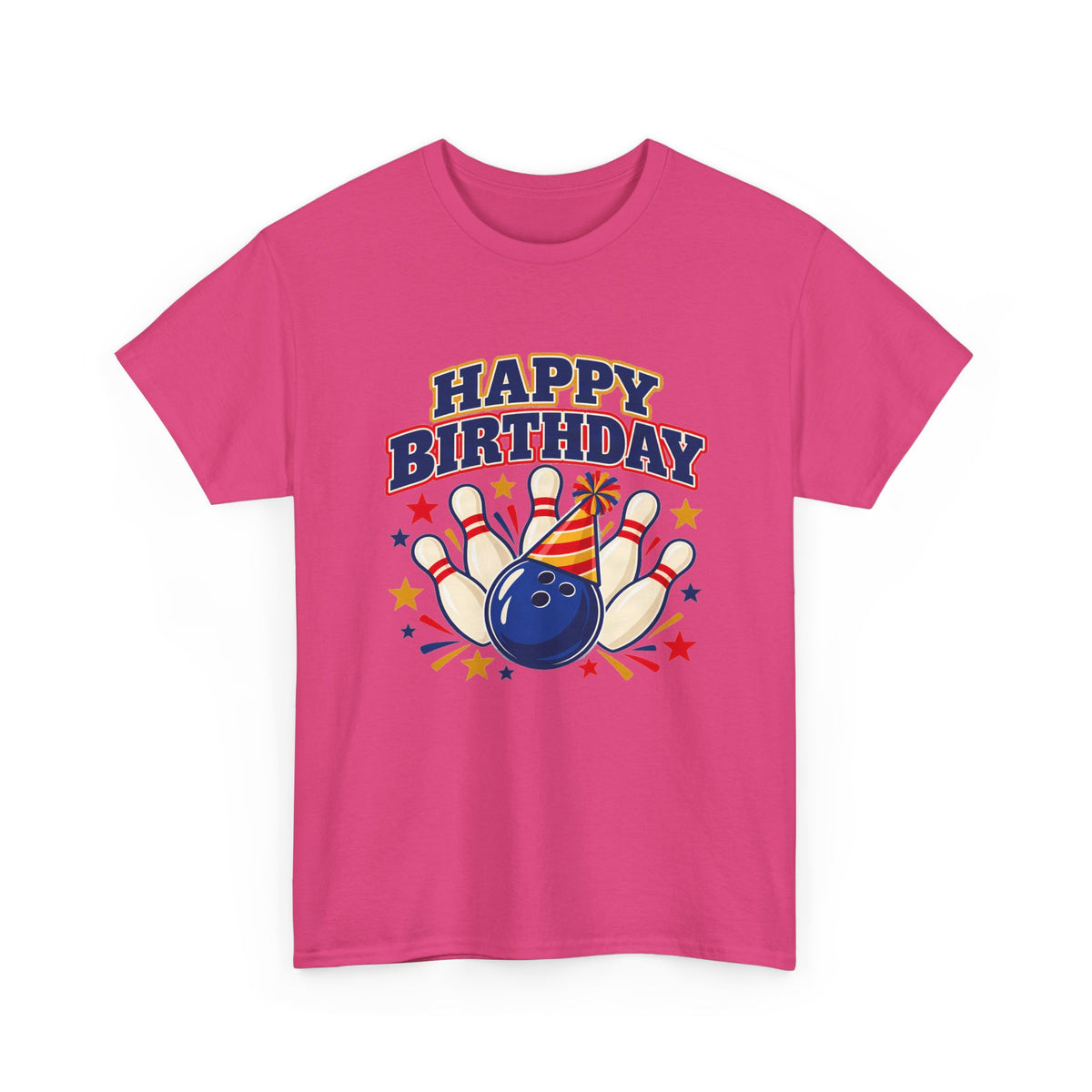 Bowling Happy Birthday Tee