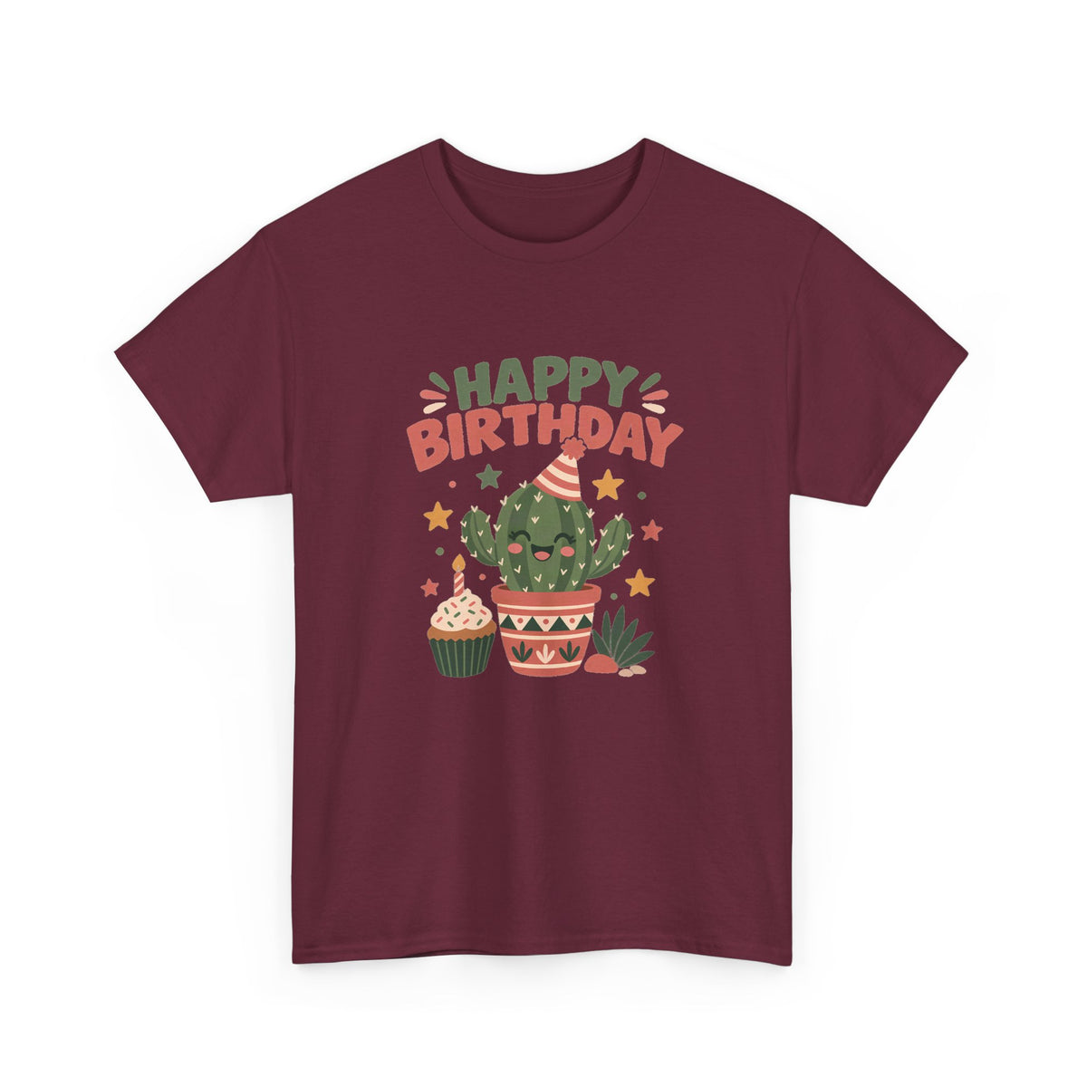 Cactus Happy Birthday Tee