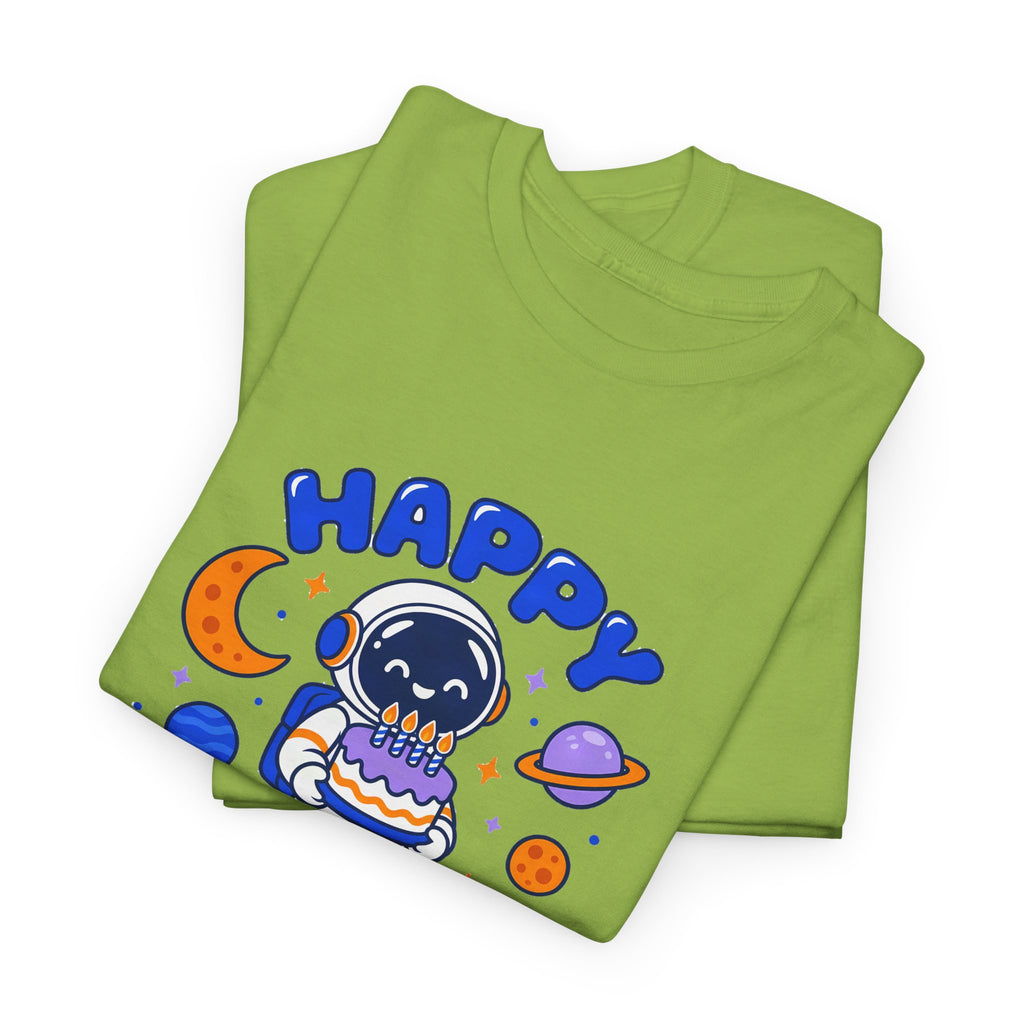 Personalized Space Astronaut Birthday Shirt – Add Name & Age