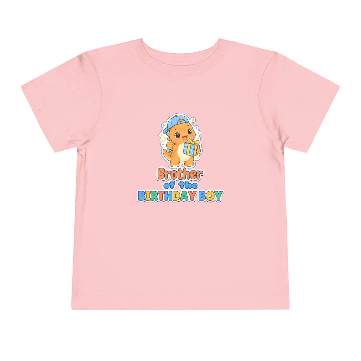 Brother of the Birthday Boy Dino birthday shirt – toddler Gildan tee by Happywear