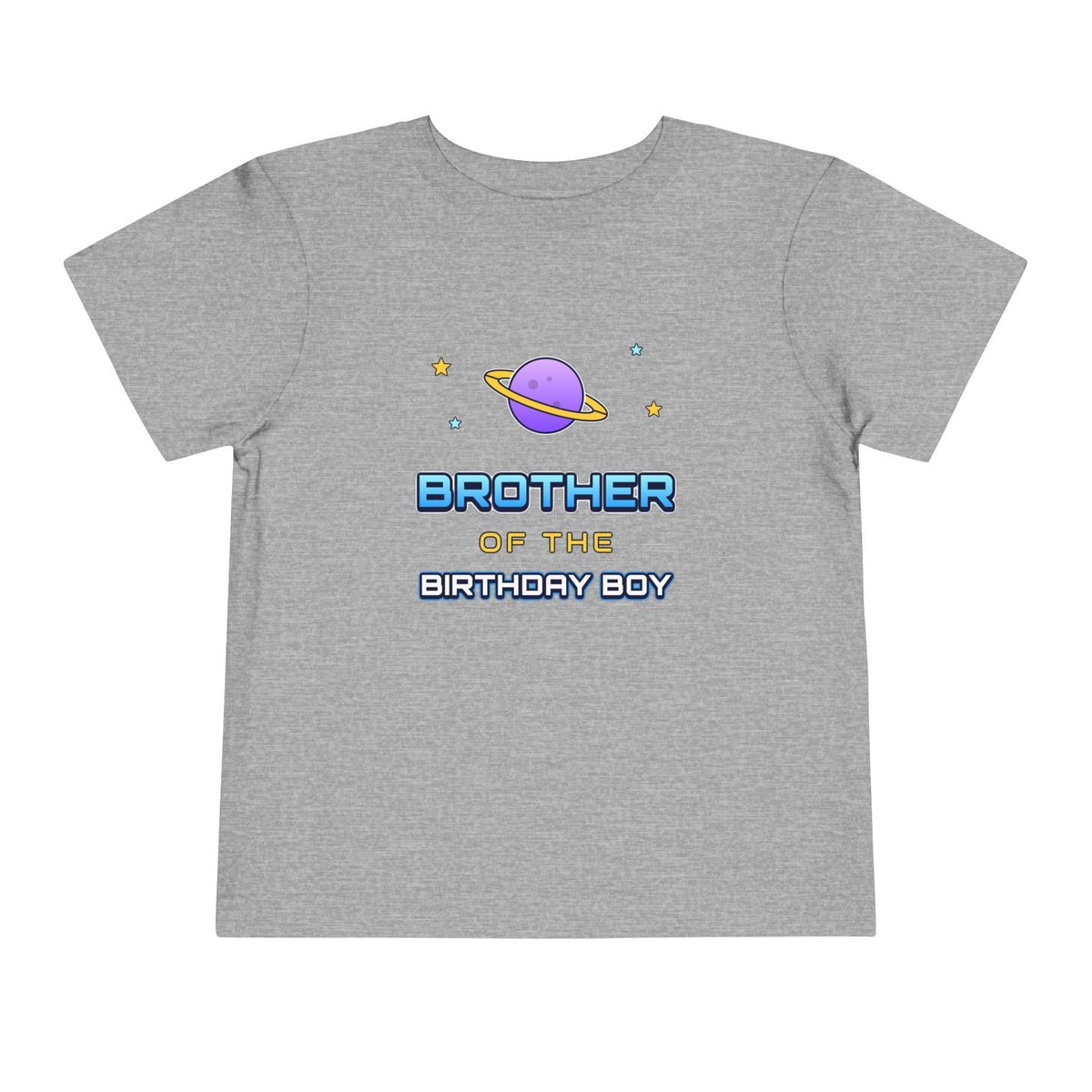 Brother of the Birthday Boy Space birthday shirt – toddler Gildan tee by Happywear