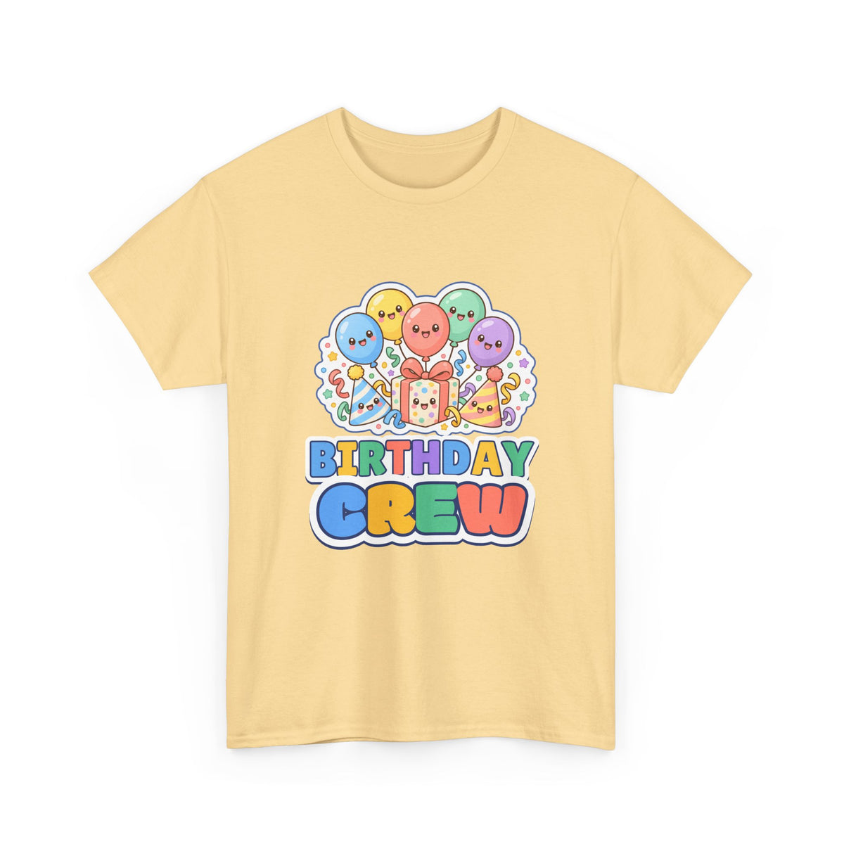 Birthday Crew Balloons birthday shirt – Gildan tee by Happywear