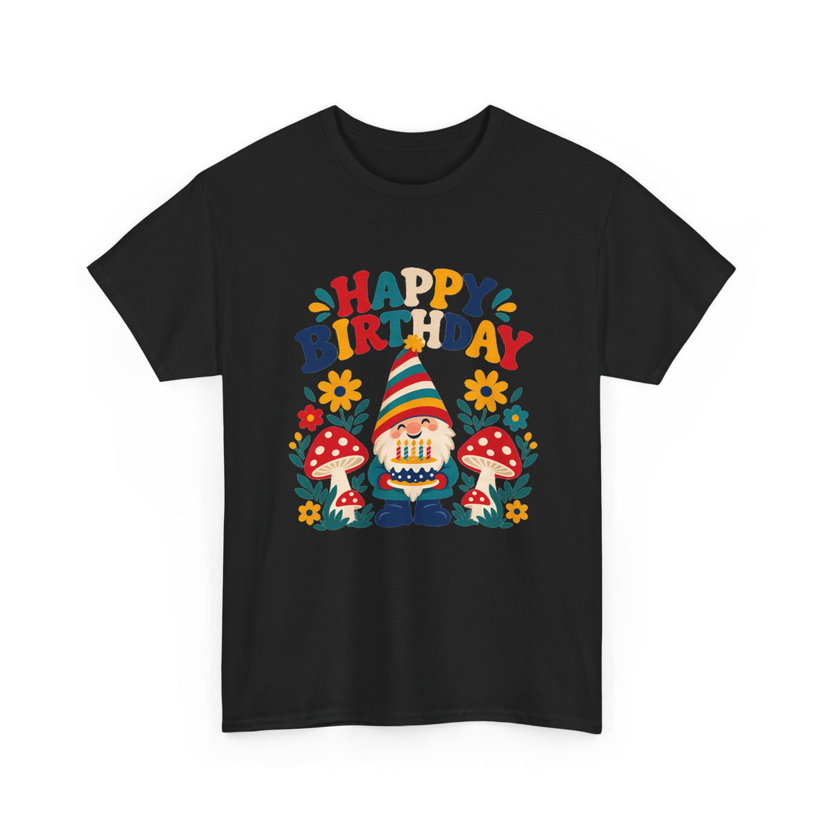 Gnome Happy Birthday Tee
