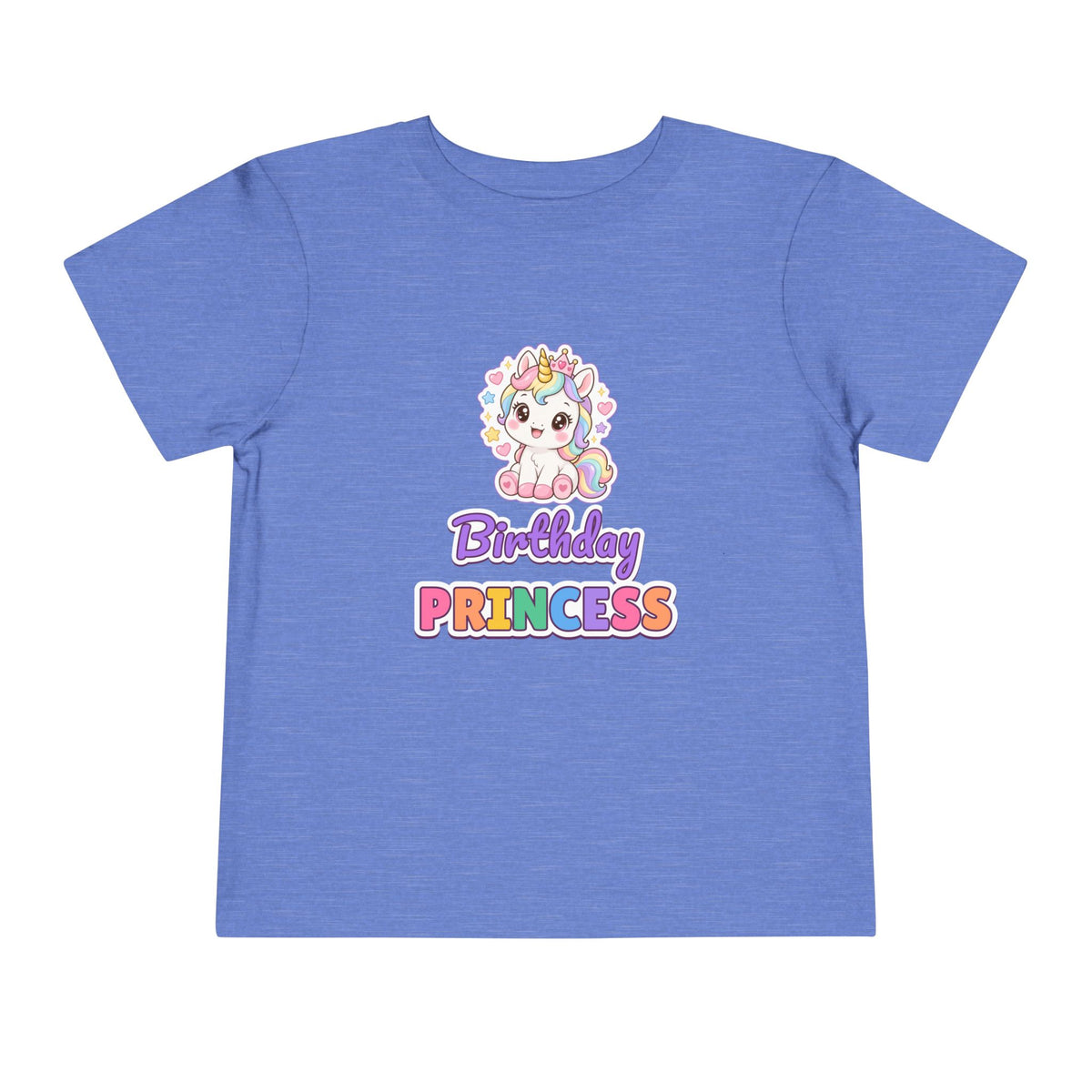 Birthday Princess Unicorn birthday shirt – toddler Gildan tee by Happywear