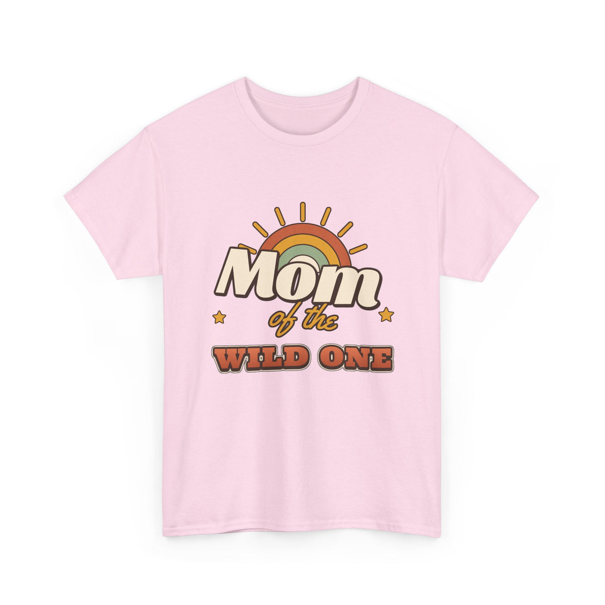 Mom of the Wild One birthday shirt – Gildan tee by Happywear