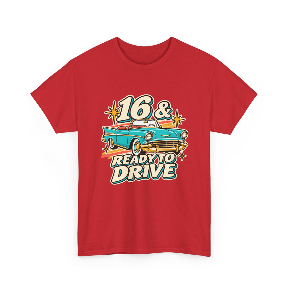16 & Ready to Drive 16th Birthday Tee