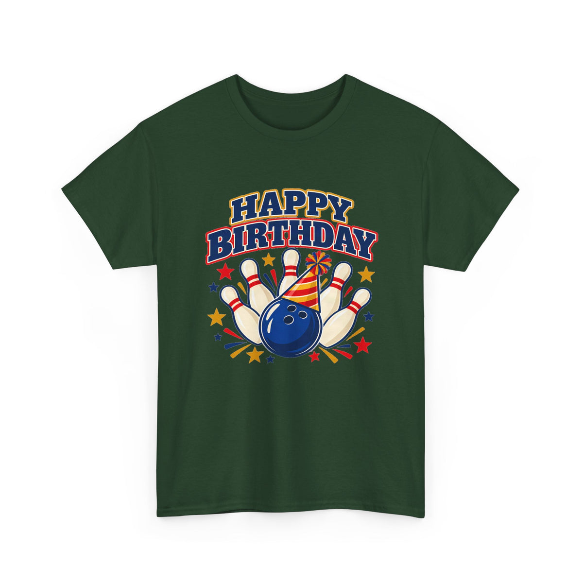 Bowling Happy Birthday Tee