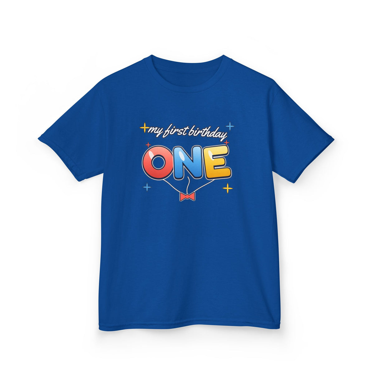 ONE First Birthday Balloon Tee – Kids