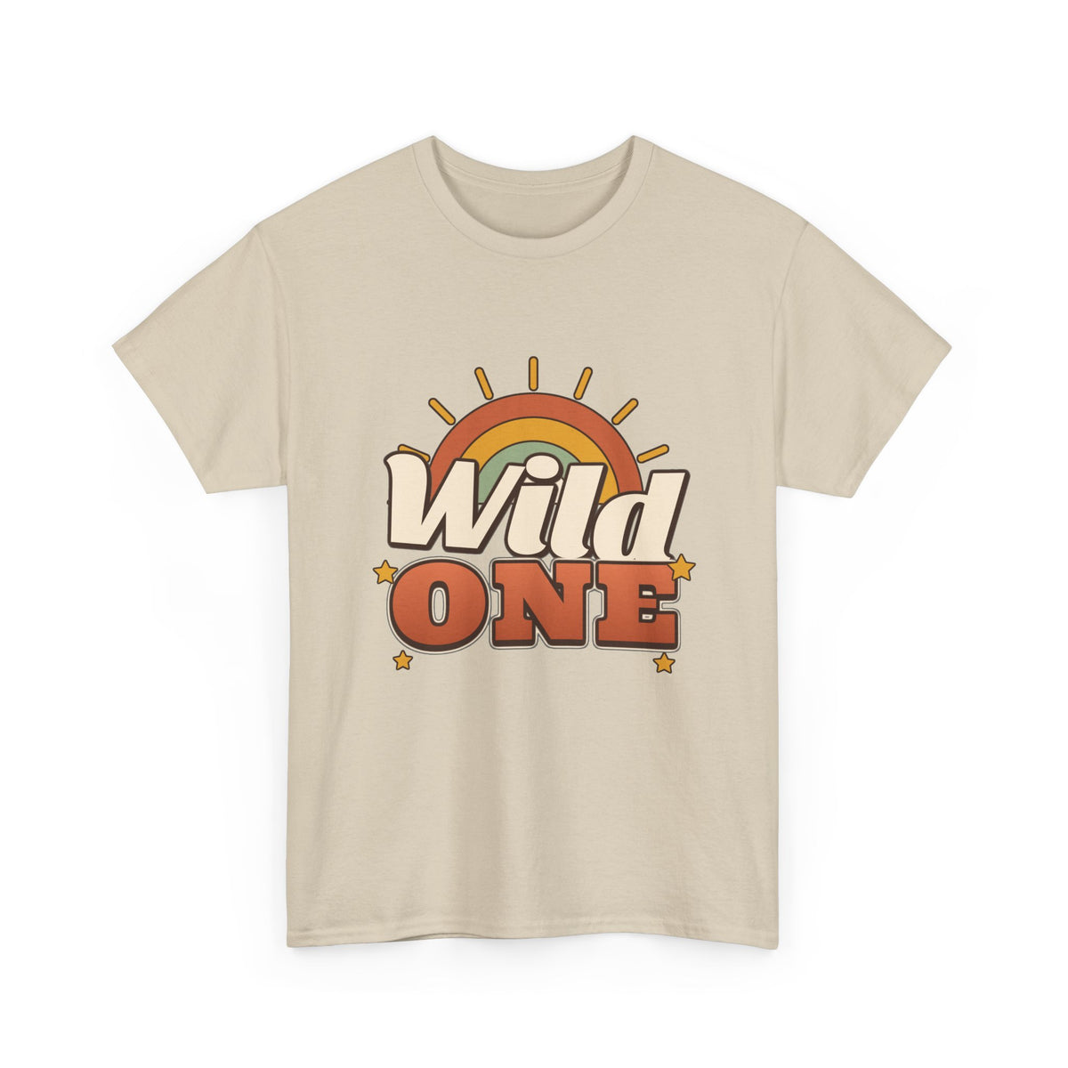 Wild One Boho Sun Birthday shirt – Gildan tee by Happywear