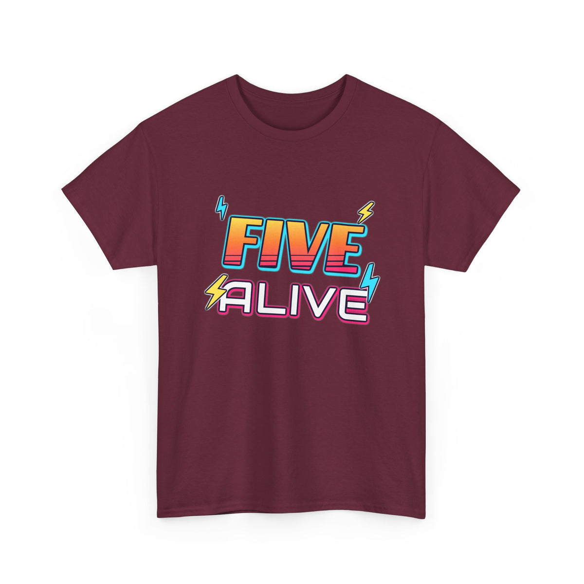 Five Alive 5th Birthday shirt – Gildan tee by Happywear