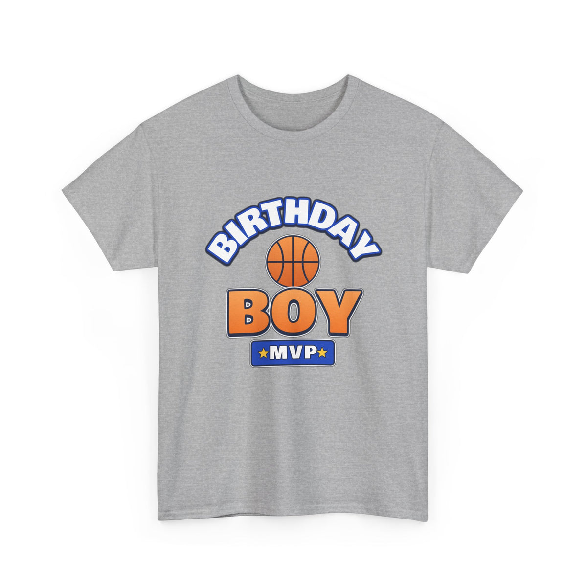 Birthday Boy MVP Basketball birthday shirt – Gildan tee by Happywear