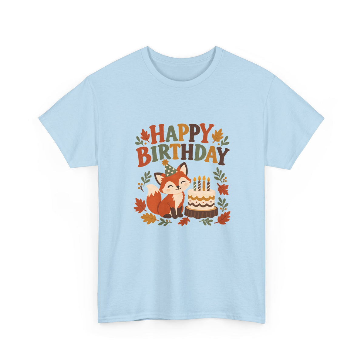 Fox Happy Birthday Tee
