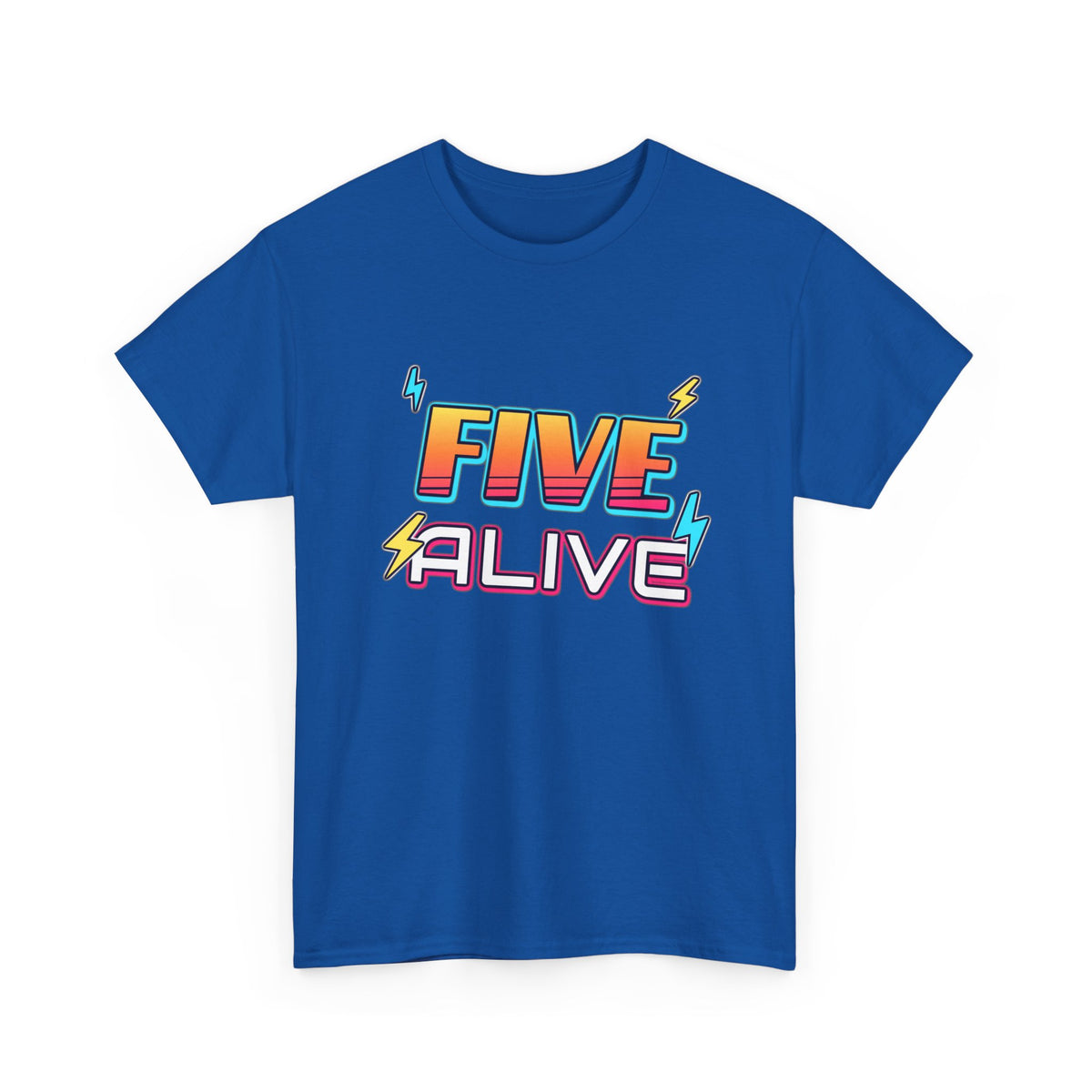 Five Alive 5th Birthday shirt – Gildan tee by Happywear