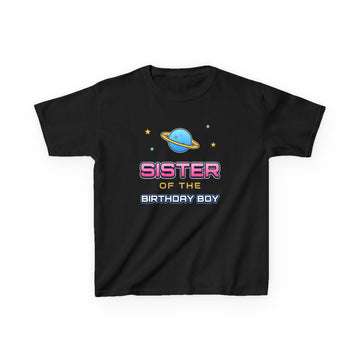 Sister of the Birthday Boy Space Tee – Kids