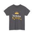Birthday King Gold Crown birthday shirt – Gildan tee by Happywear