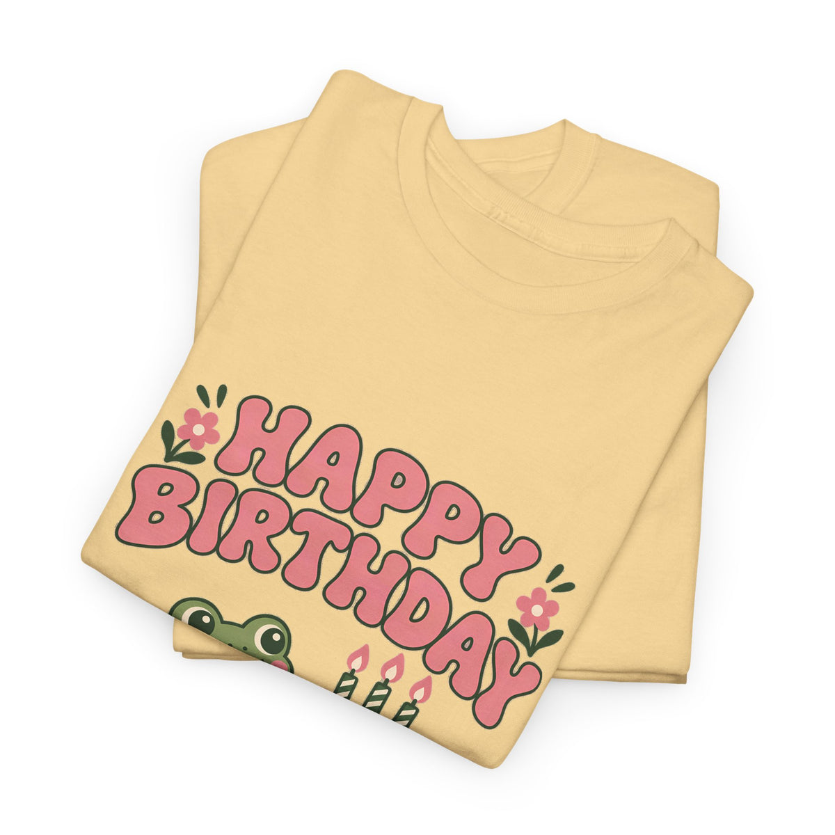 Frog Happy Birthday Tee