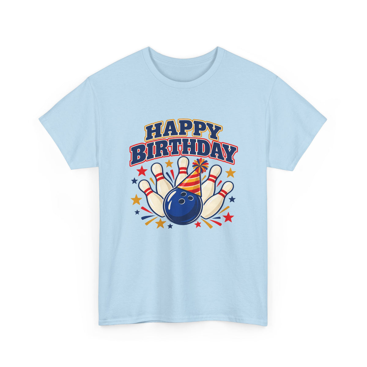 Bowling Happy Birthday Tee
