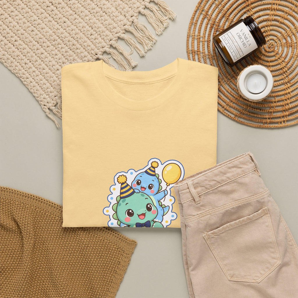 Dad of the Birthday Boy Dino birthday shirt – Gildan tee by Happywear