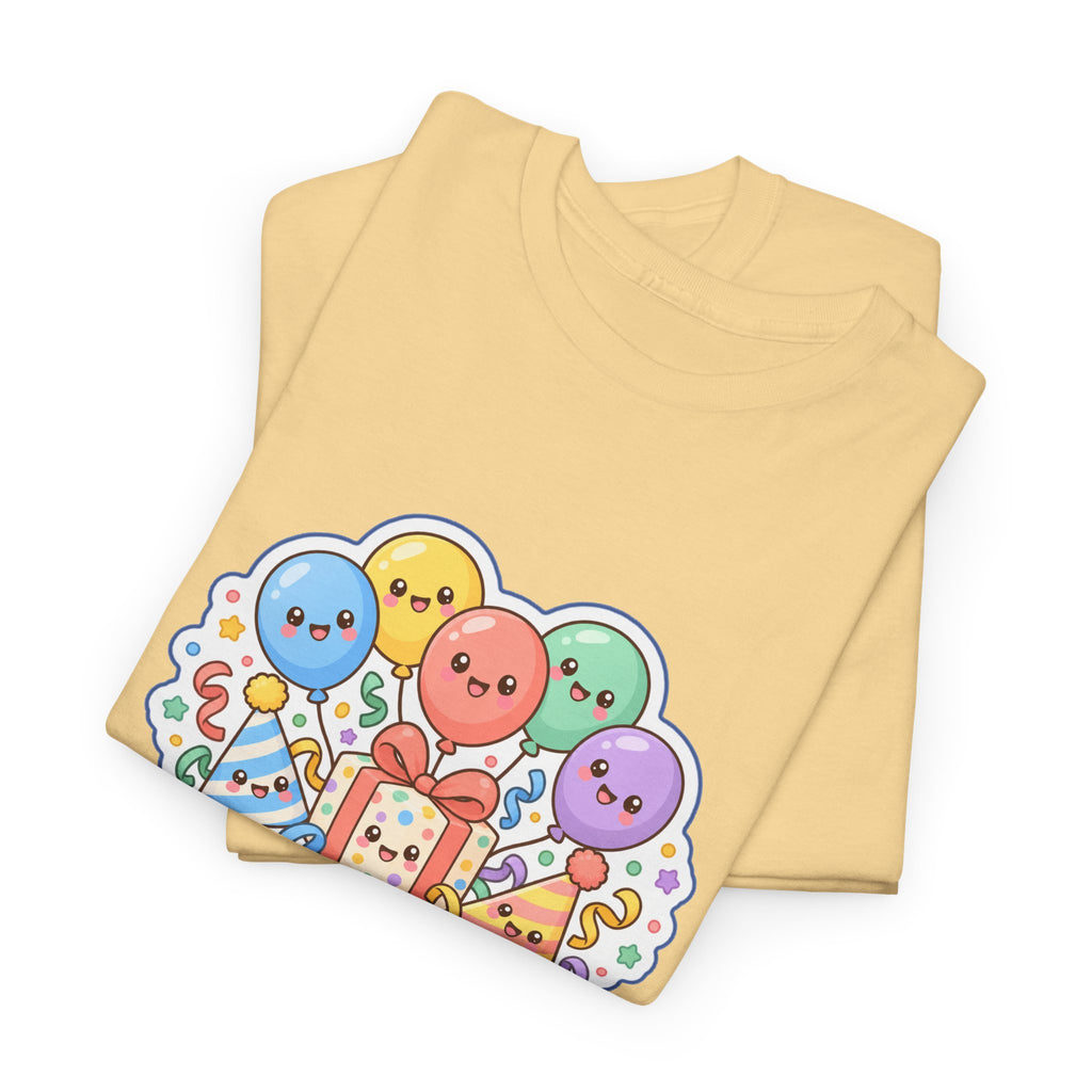 Birthday Crew Balloons birthday shirt – Gildan tee by Happywear