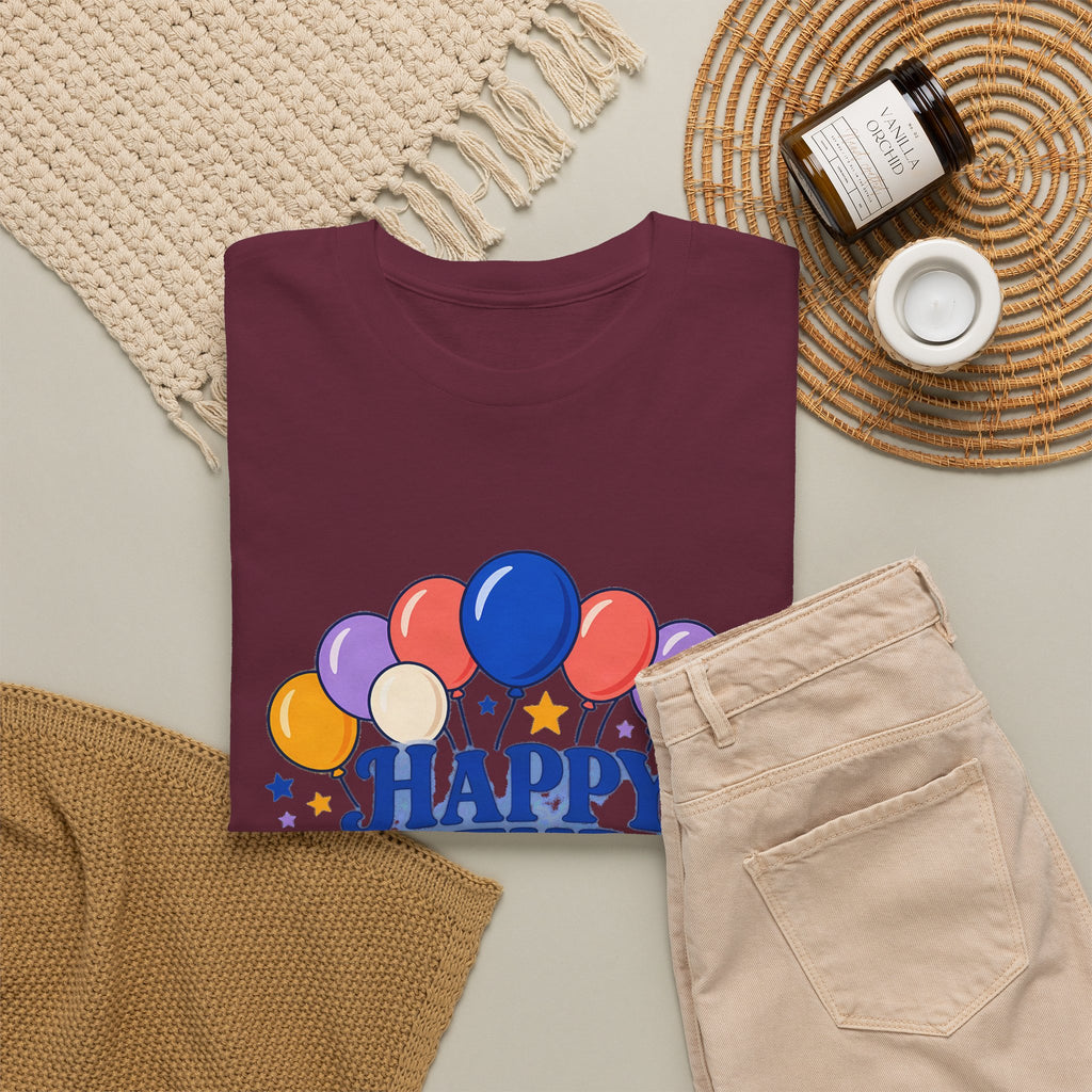 Balloon Bunch Happy Birthday Tee