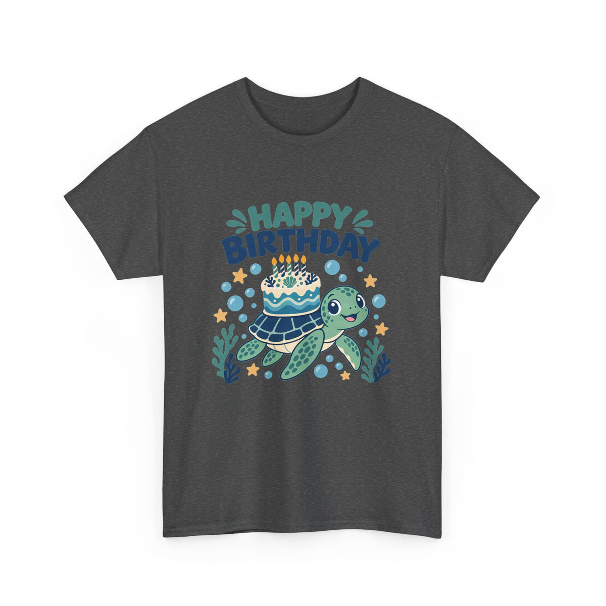Turtle Happy Birthday Tee