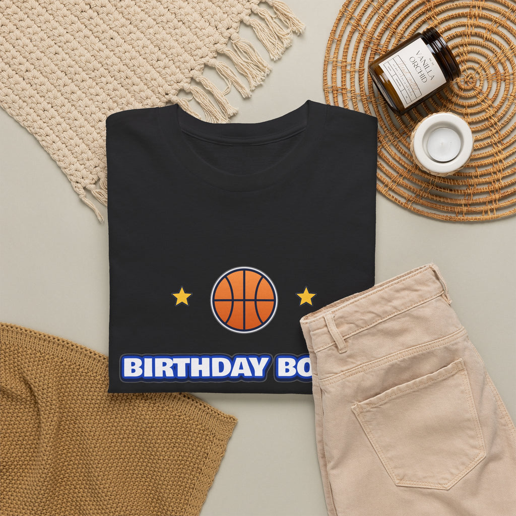 Birthday Boy's #1 Fan Basketball birthday shirt – Gildan tee by Happywear