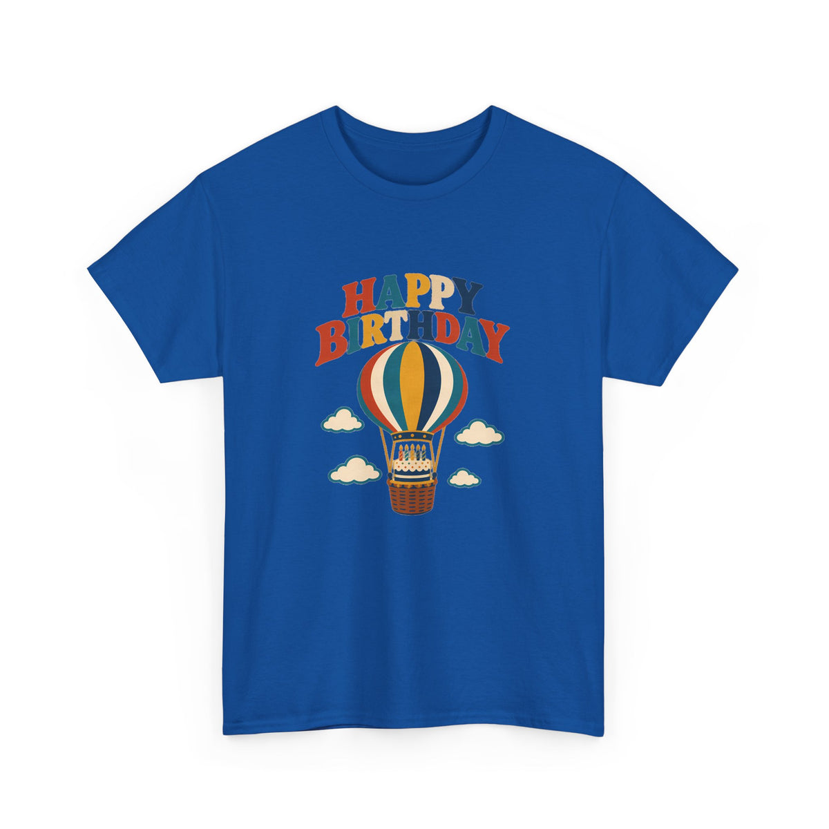 Hot Air Balloon Happy Birthday Tee