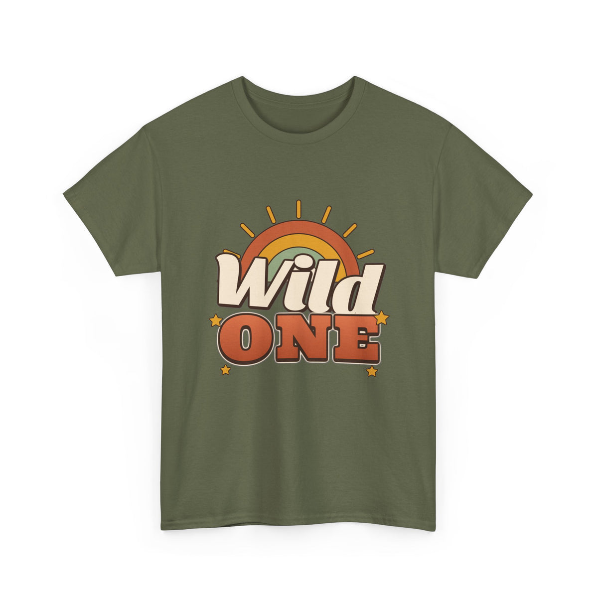 Wild One Boho Sun Birthday shirt – Gildan tee by Happywear