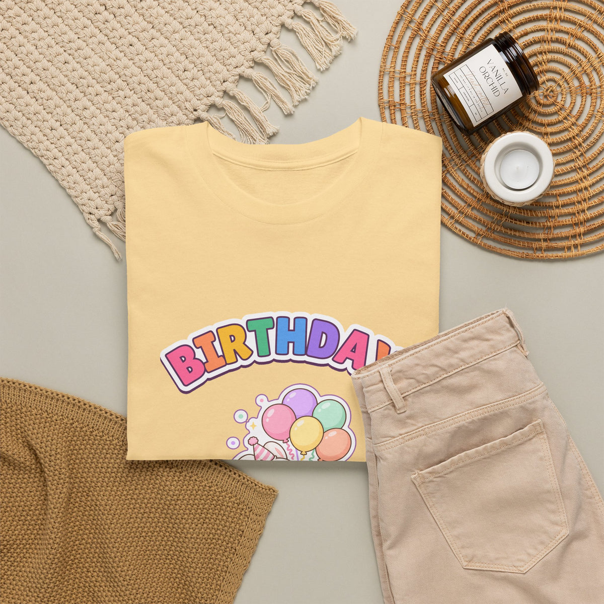 Birthday Girl Bunny birthday shirt – Gildan tee by Happywear