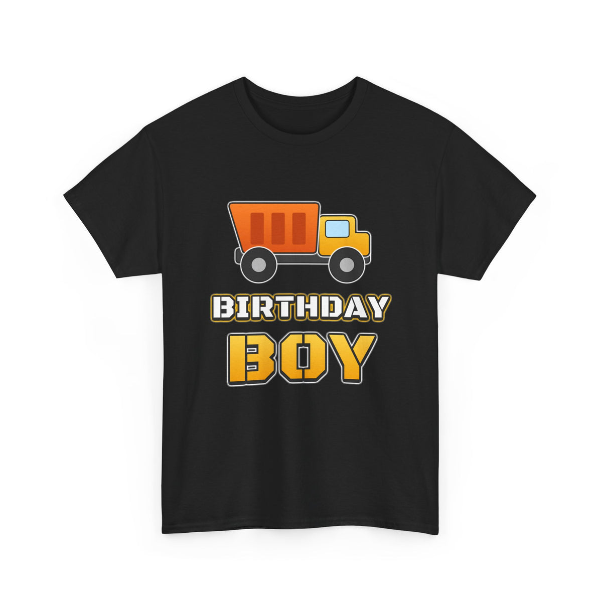 Birthday Boy Dump Truck birthday shirt – Gildan tee by Happywear