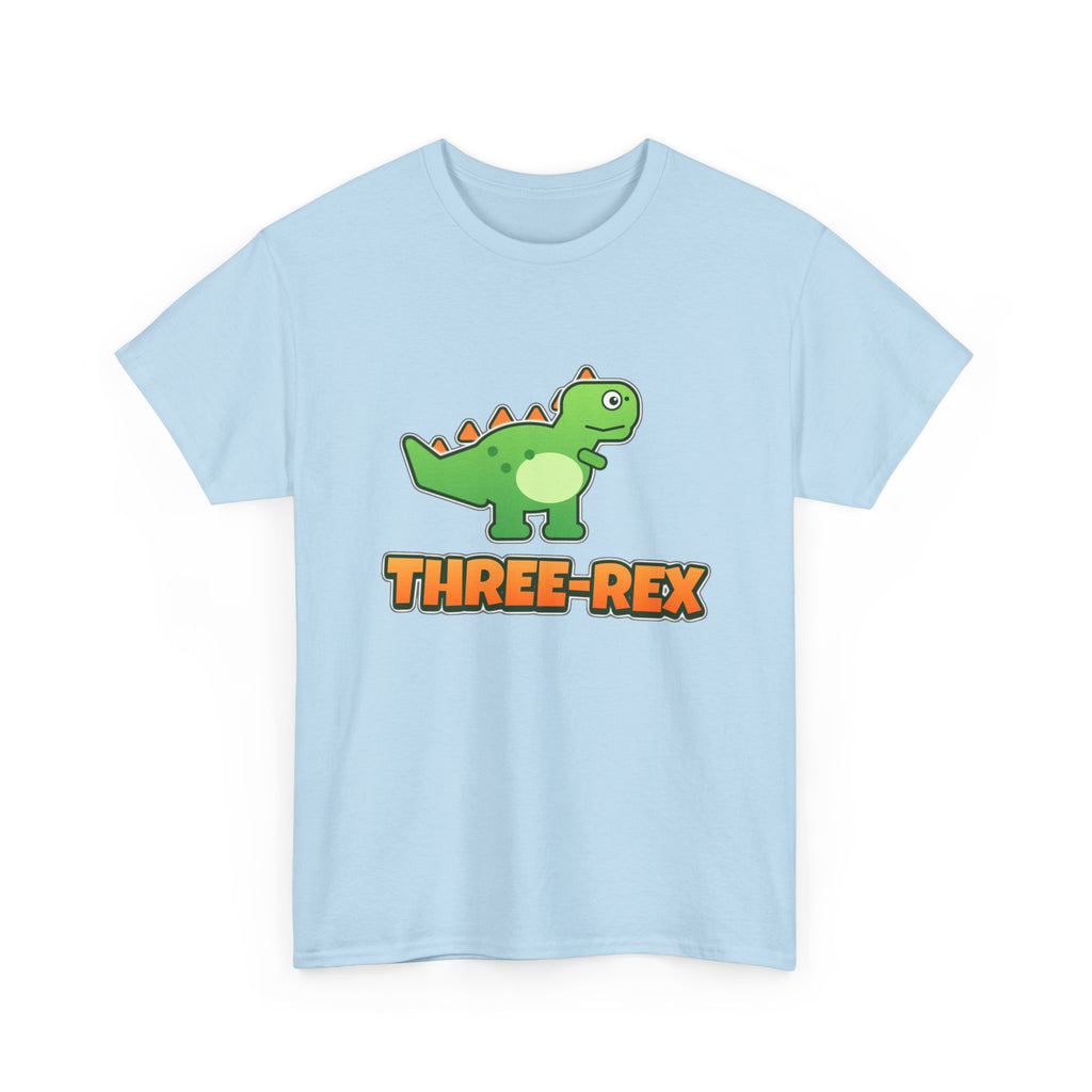 Three-Rex Dino 3rd Birthday shirt – Gildan tee by Happywear