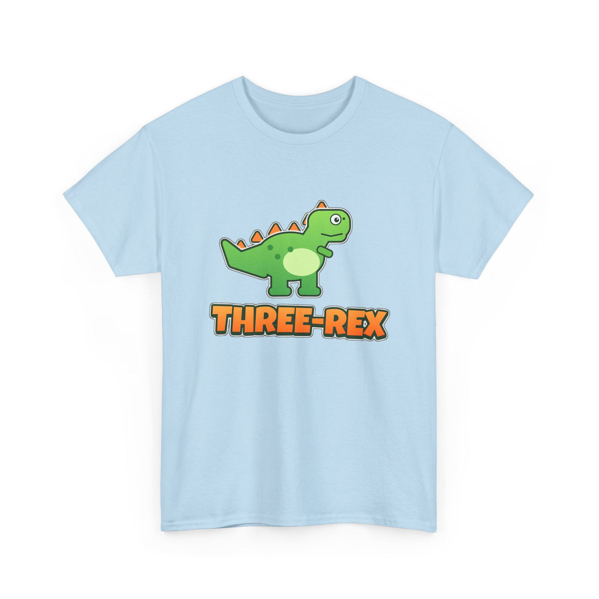 Three-Rex Dino 3rd Birthday shirt – Gildan tee by Happywear