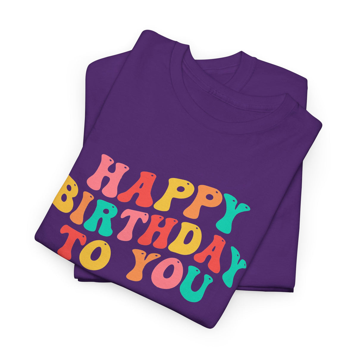 Retro Happy Birthday To You Tee