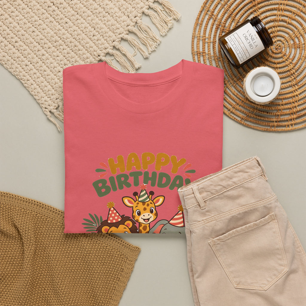 Personalized Safari Friends Birthday Shirt – Add Name & Age