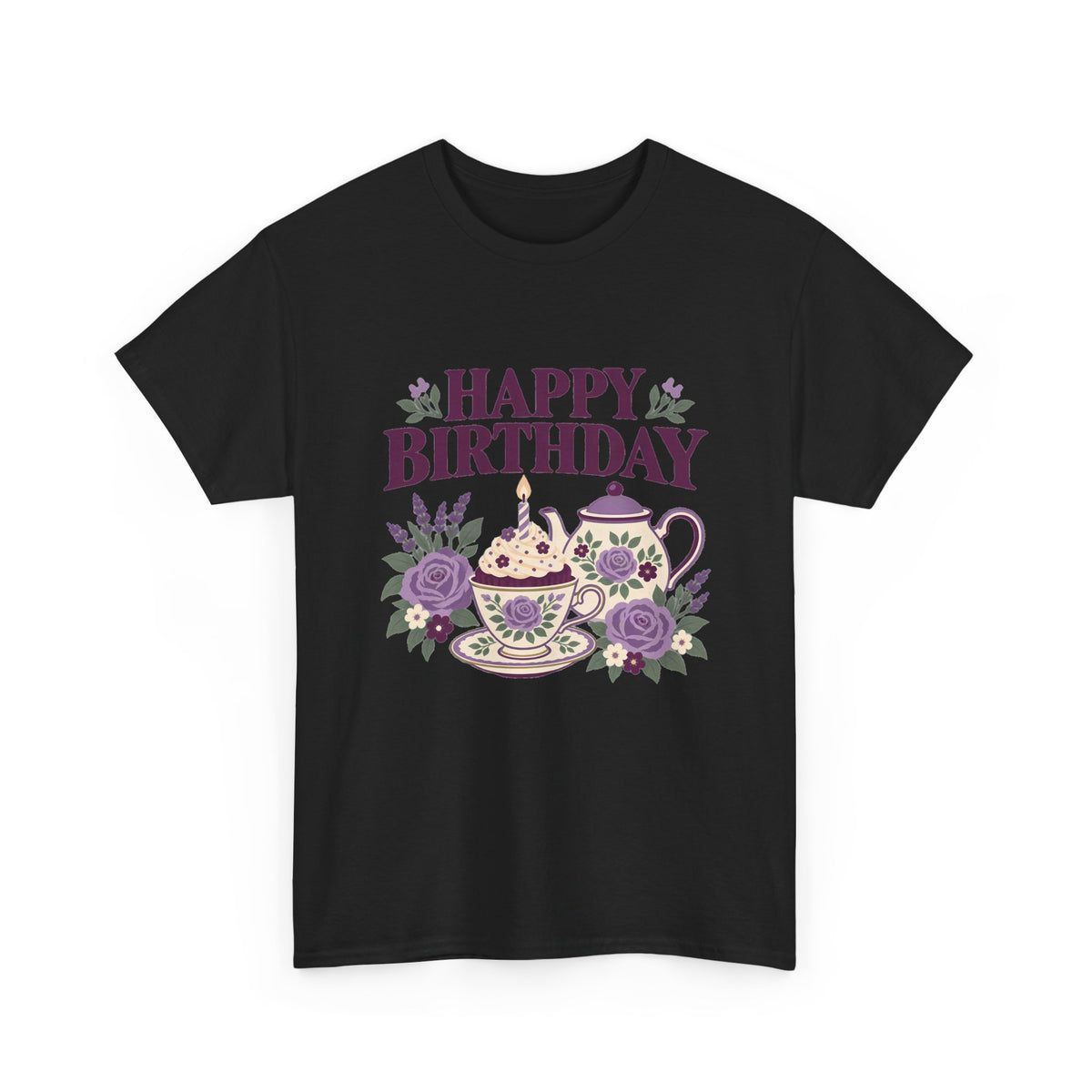 Tea Party Happy Birthday Tee