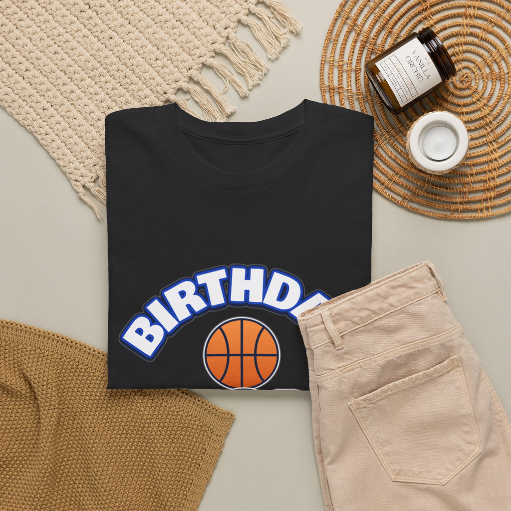 Birthday Boy MVP Basketball birthday shirt – Gildan tee by Happywear