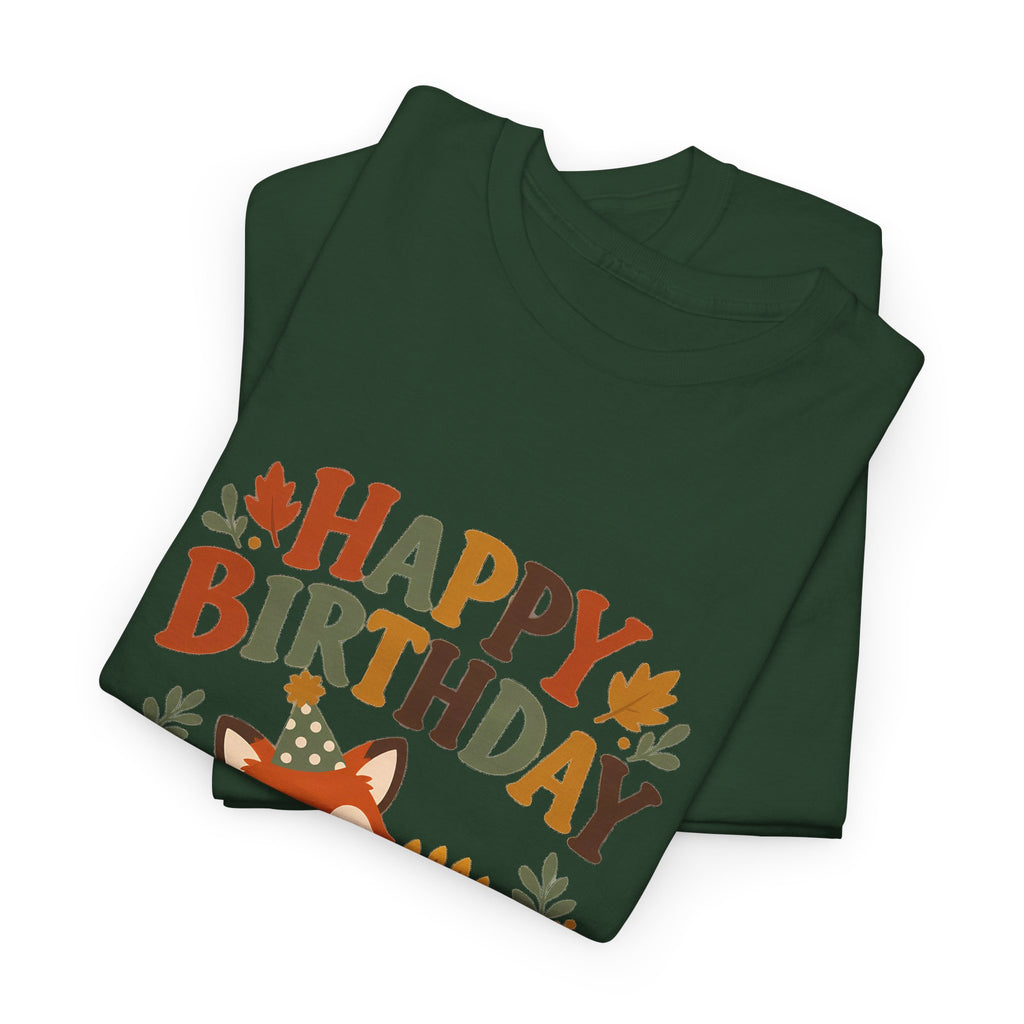 Fox Happy Birthday Tee