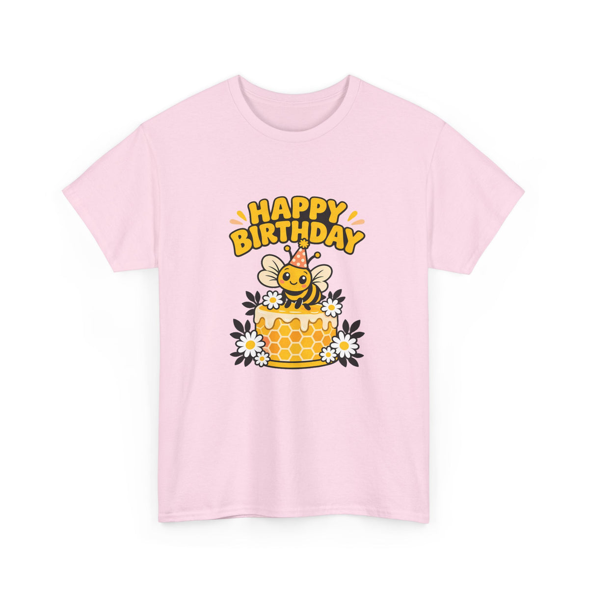 Bee Happy Birthday Tee