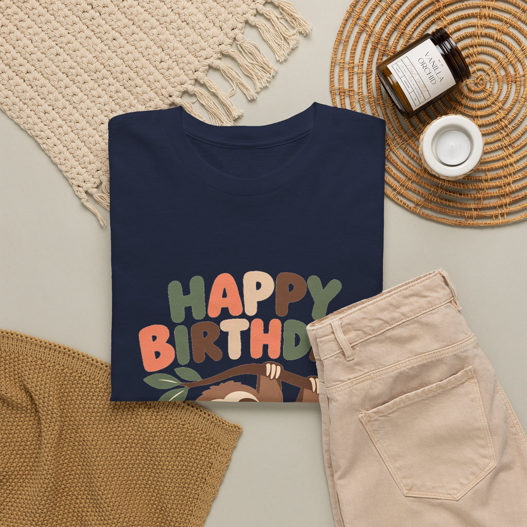 Sloth Happy Birthday Tee