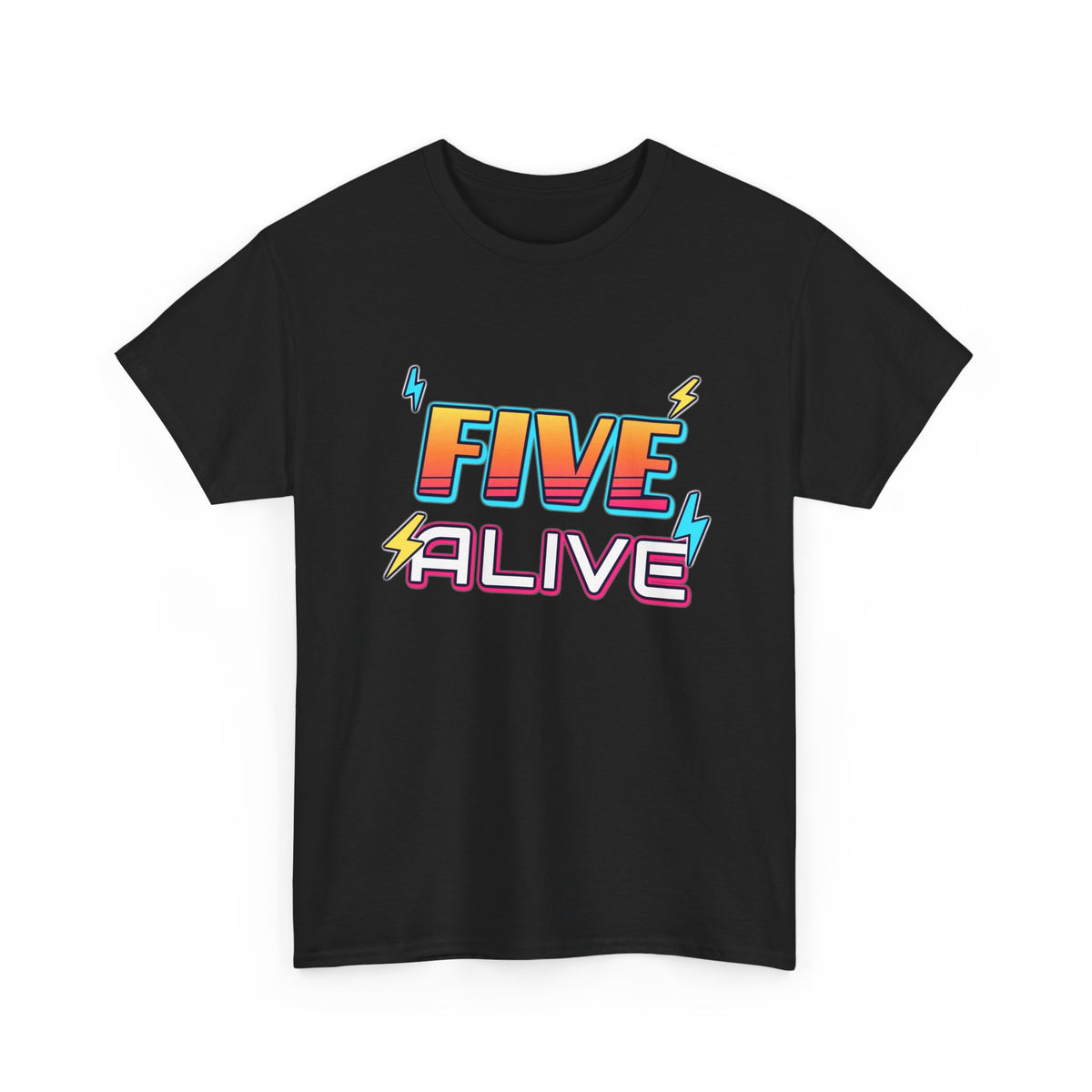Five Alive 5th Birthday shirt – Gildan tee by Happywear