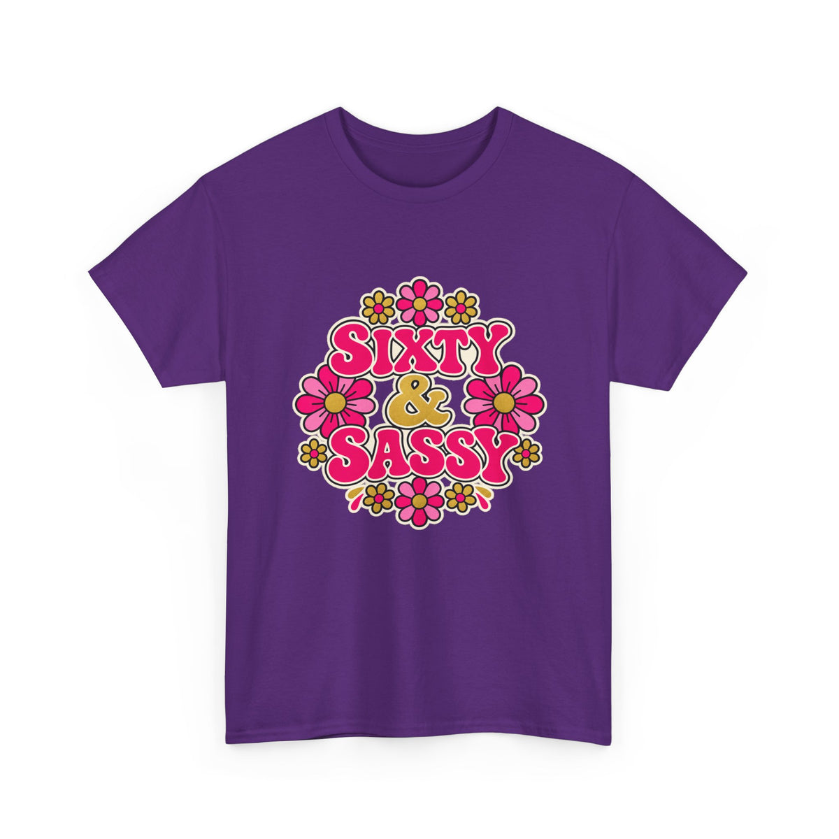 Sixty & Sassy 60th Birthday Tee