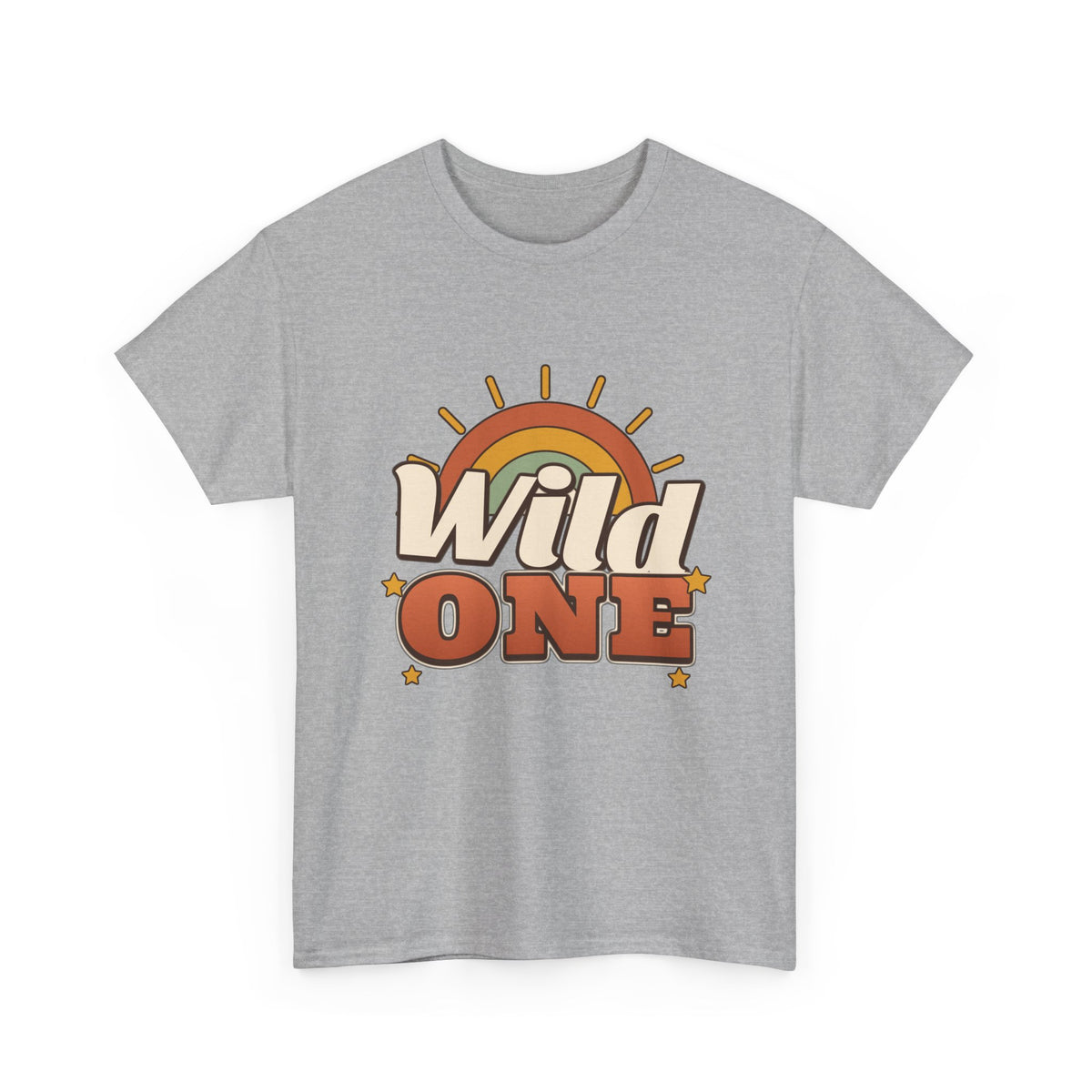 Wild One Boho Sun Birthday shirt – Gildan tee by Happywear