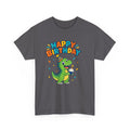 Dinosaur Party Happy Birthday Tee
