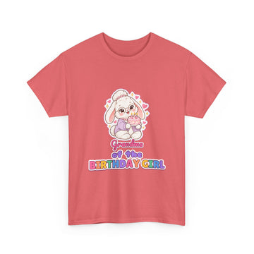 Grandma of the Birthday Girl Bunny Tee
